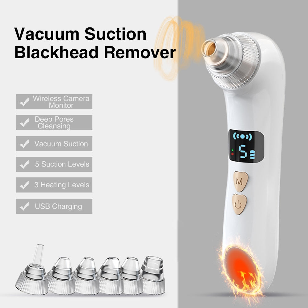 Visual Blackhead Remover Vacuum